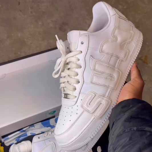 White CPFM AF1s PREOWNED